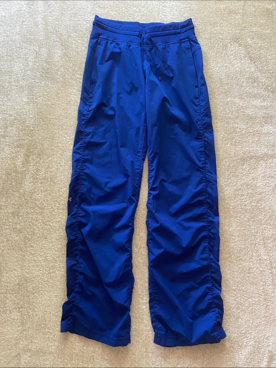 Under Armour Pants - Under Armour Storm Royal Blue Drawstring Athletic Pants